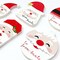 Wrapables 100pcs Decorative Santa Claus Tag Labels with Bakers Twine for Gift Labelling